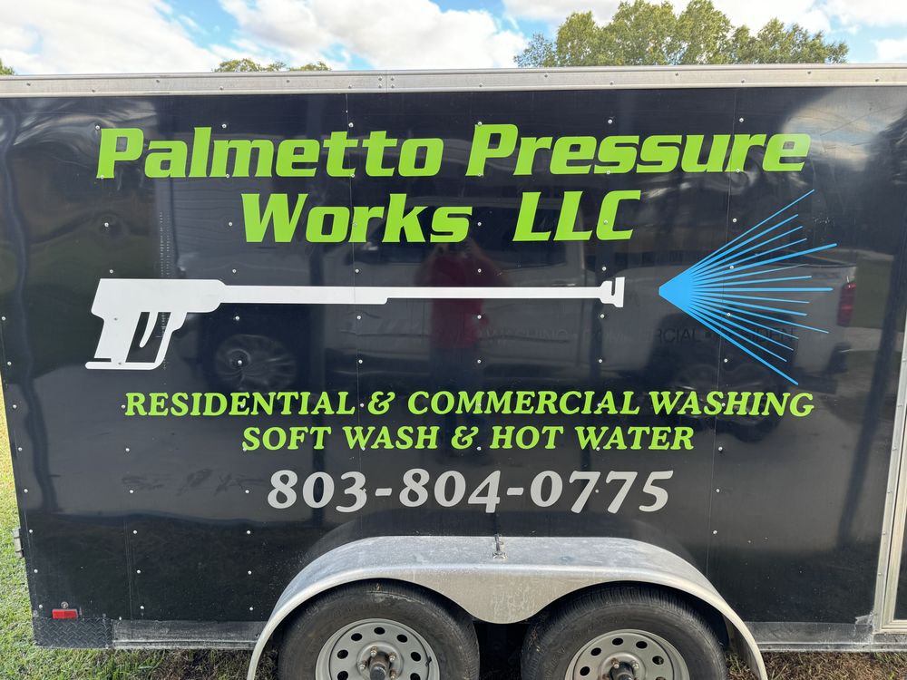 PALMETTO PRESSURE WORKS Updated July 2024 Lancaster, South Carolina Pressure Washers