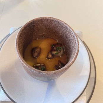 Manhatta - This was a Japanese custard with mushrooms. It was amazing. - New American Near Me - New York, New York Manhatta - This was a Japanese custard with mushrooms. It was amazing. - New American Near Me - New York, New York