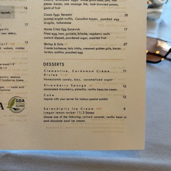 Panorama Restaurant - Dessert menu Oct 3rd, 2026 - Salad Near Me - St. Louis, Missouri