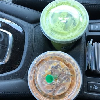 Starbucks - Salted caramel mocha (I thought it was gone forever!) & matcha latte. Both with coconut milk. - Coffee & Tea Near Me - Biloxi, Mississippi Starbucks - Salted caramel mocha (I thought it was gone forever!) & matcha latte. Both with coconut milk. - Coffee & Tea Near Me - Biloxi, Mississippi