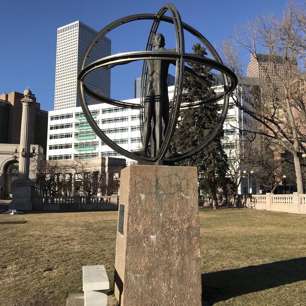 Civic Center Park - cool statue - Parks Near Me - Denver, Colorado