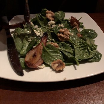 Seasons 52 - Spinach & Caramelized Bosc Pear - New American Near Me - Sarasota, Florida Seasons 52 - Spinach & Caramelized Bosc Pear - New American Near Me - Sarasota, Florida