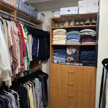 Blissfully Organized - Closet- organized and labeled - Home Organization Near Me Blissfully Organized - Closet- organized and labeled - Home Organization Near Me