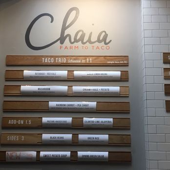 Chaia - Seasonal tacos - Vegetarian Near Me - Washington, DC, District of Columbia
