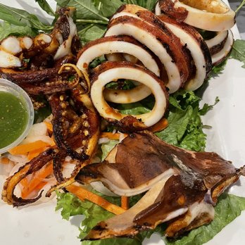 Bien Hen Restaurant - Grilled squid - Seafood Near Me - Westminster, California