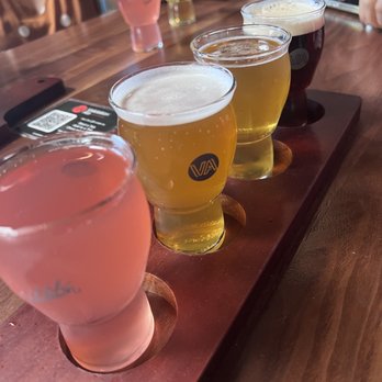 Validation Ale - Tasting flight - Breweries Near Me - Santa Barbara, California