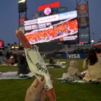 Oracle Park - Barbie Movie - pink churros! - Stadiums & Arenas Near Me - San Francisco, California