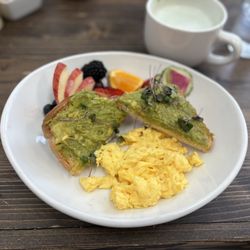 Lily and Liam Bistro - I got Avocado Toast and Eggs.