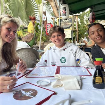 Origami Sushi Bar - Kids enjoying Origami - Sushi Bars Near Me - Key West, Florida