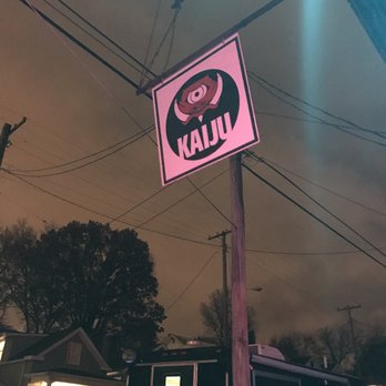 Kaiju - Sign outside because it's easy to miss. - Bars Near Me - Louisville, Kentucky Kaiju - Sign outside because it's easy to miss. - Bars Near Me - Louisville, Kentucky