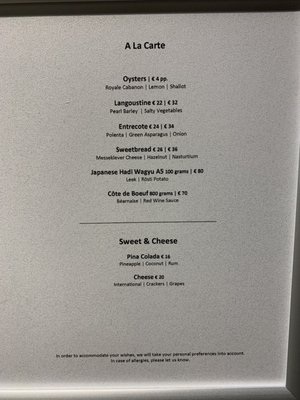 Menu photo 2 Lars Amsterdam Amsterdam, NH