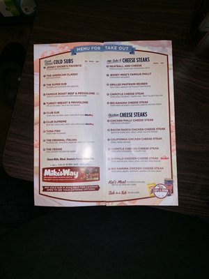 Menu photo 3 Jersey Mike's Subs Sierra Vista, AZ