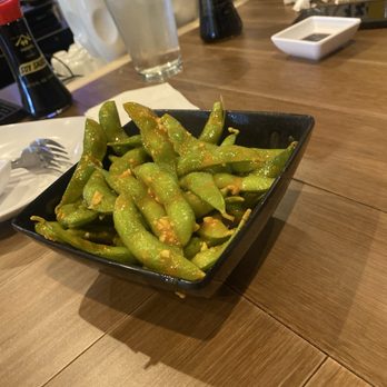 Sakeba Sushi & Sake Bar - Garlic and chili edamame - always a good choice . - Sushi Bars Near Me - Kissimmee, Florida