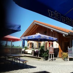 Seehaus Gastronomie am Kletterwald - Seehaus Grüntensee sehr schön .