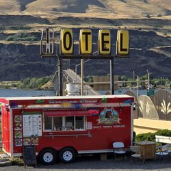 Pilot Travel Center - Taco truck in the lower parking lot.