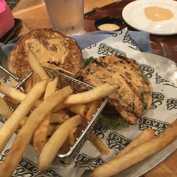 Ford's Garage - Under the hood of the Blackened Chicken - Burgers Near Me - Brandon, Florida