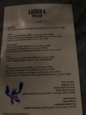 Menu photo 7 Ladder 4 Wine Bar Detroit, MI