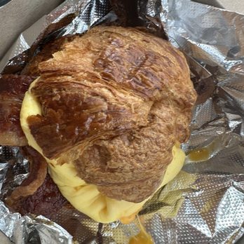 JW Pastry - Thick bacon and fluffiest egg croissant - Bakeries Near Me - Davie, Florida