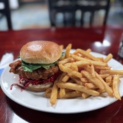 Manna Kitchen - Buffalo Chik'n Sandwich