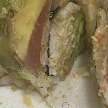 Rok N' Sushi - Rainbow roll With hair - Sushi Bars Near Me - Sylmar, California