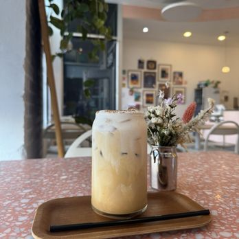 Chashni Cafe - Iced Spanish Latte - Cafes Near Me - Montclair Township, New Jersey