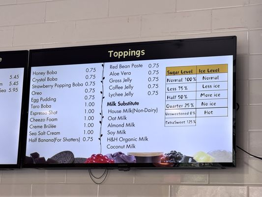 Menu photo 8 Chaos Bubble Shoppe Chino Hills, CA