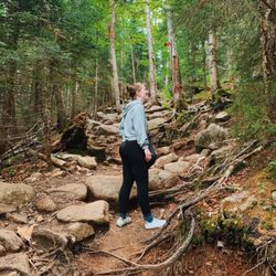 Lonesome Lake Trail - The hike up