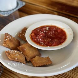 Alpine Pizza Garden - Fried Cheese raviolis