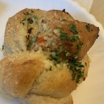 The Pizza Kitchen - Garlic knots (4 per order+sauce). Huge and fluffy. - Pizza Near Me - Knoxville, Tennessee
