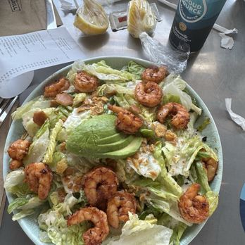 California Fish Grill - SHRIMP & AVOCADO CAESAR SALAD - Seafood Near Me - San Jose, California