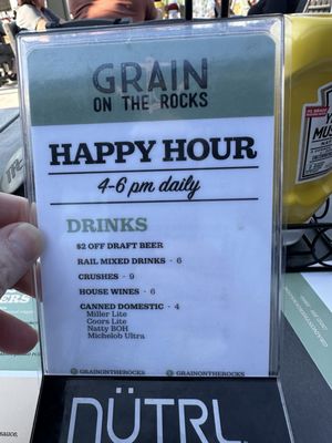 Menu photo 8 Grain On The Rocks Lewes, DE Menu photo 8 Grain On The Rocks Lewes, DE