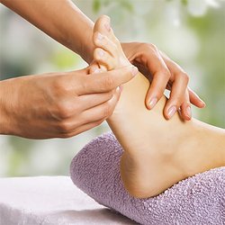 Universal Energy Massage - Reflexology is an alternative treatment involving application of pressure to the feet that effects a positive physical change to the body.