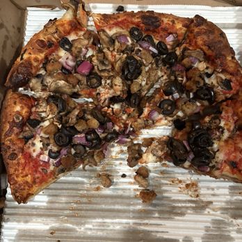 Pizza x Two - BAD PIZZA! Over cooked, burnt crust, little red onions, barely ANY CHEESE OR SAUCE! C'mon is that so hard to do for $30???? I'm not happy! - Pizza Near Me - Long Beach, California