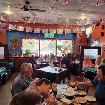 Ojeda's at Park And Coit - Saturday lunch crowd of friends and family - Tex-Mex Near Me - Plano, Texas