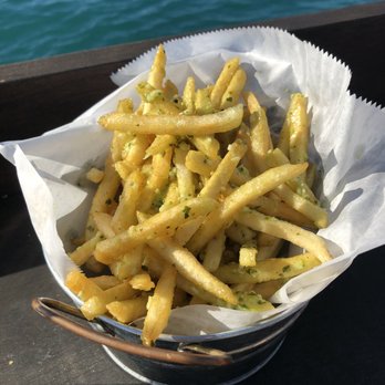 Sunset Pier - Bucket of garlic fries $5 - Seafood Near Me - Key West, Florida Sunset Pier - Bucket of garlic fries $5 - Seafood Near Me - Key West, Florida