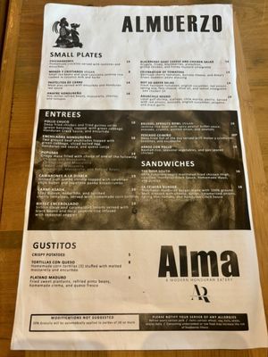 Menu photo 1 Alma Cafe New Orleans, LA