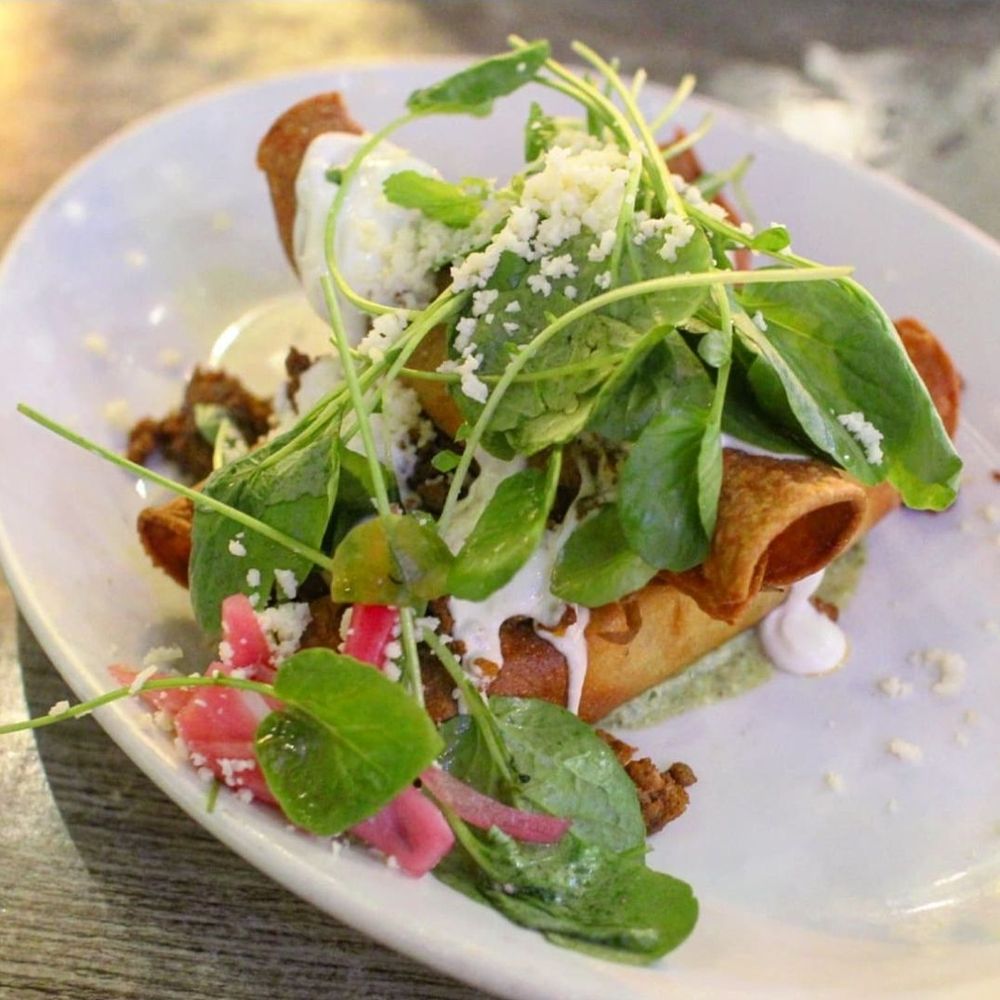 Barrio - Chorizo and Potato Taquitos - Mexican Near Me - Chicago, Illinois Barrio - Chorizo and Potato Taquitos - Mexican Near Me - Chicago, Illinois