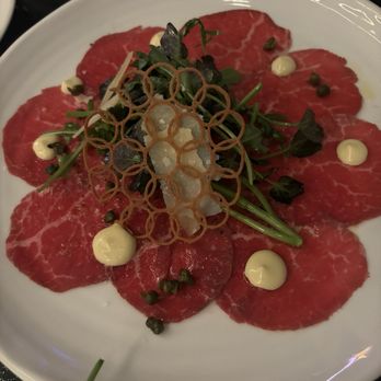 Spago - Beef carpaccio - New American Near Me - Las Vegas, Nevada Spago - Beef carpaccio - New American Near Me - Las Vegas, Nevada