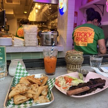 Sticky Rice - Roti and the steak - Thai Near Me - Los Angeles, California Sticky Rice - Roti and the steak - Thai Near Me - Los Angeles, California