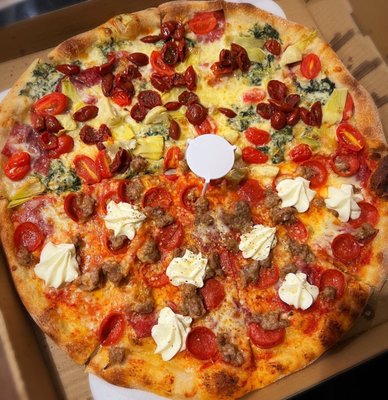 Blue Pan Pizza by null