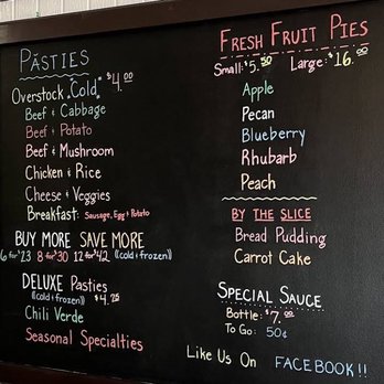 B J Bull Bakery - Menu - Bakeries Near Me - Elko, Nevada