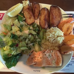 Food was average.