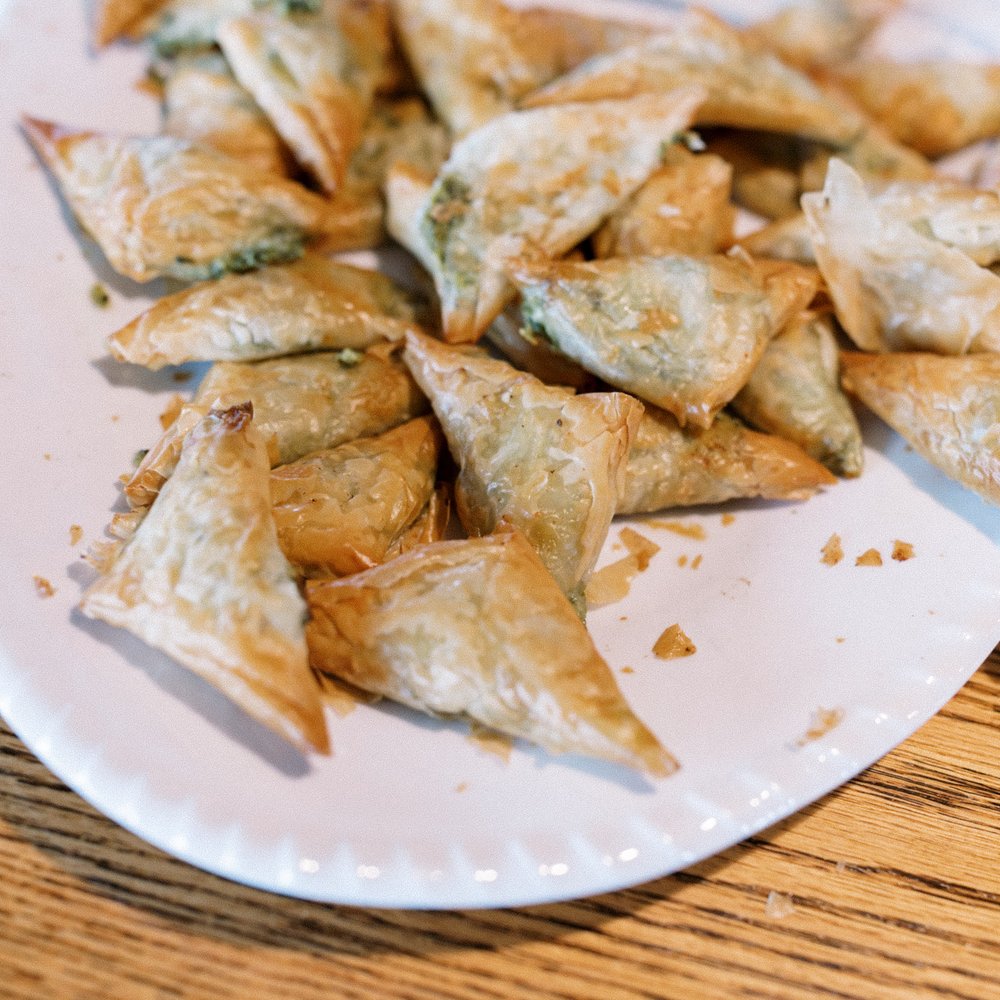 Biggerstaff Catering - spanakopita - buffet appetizer at my wedding - Caterers Near Me - Gettysburg, Pennsylvania