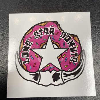 Lonestar Donuts - Free stickers - Donuts Near Me - Silverdale, Washington