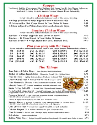 Menu photo 8 Mr M's Hot Wings And Things Montebello, CA Menu photo 8 Mr M's Hot Wings And Things Montebello, CA