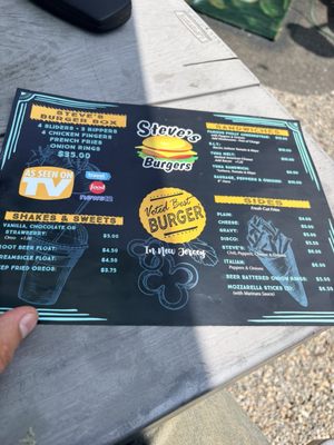 Menu photo 1 Steve's Burgers Garfield, NJ Menu photo 1 Steve's Burgers Garfield, NJ