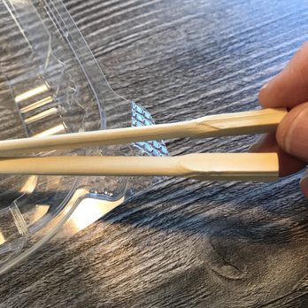 Ahipoki - Chopsticks aren't round, more of an oval shape in cross-section. - Poke Near Me - Chandler, Arizona Ahipoki - Chopsticks aren't round, more of an oval shape in cross-section. - Poke Near Me - Chandler, Arizona