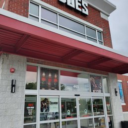 the front of the store