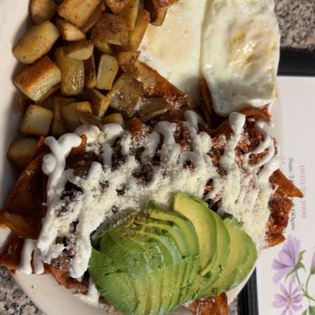 Tacos Doña Mari - Chilaquiles in red sauce - Tacos Near Me - Paso Robles, California