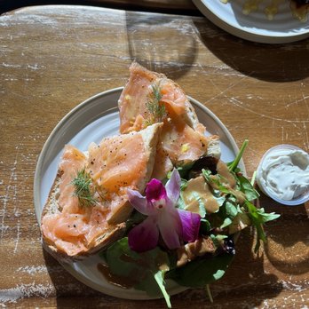 Bellden Cafe - Smoked salmon with a side salad/fruit. - Coffee & Tea Near Me - Bellevue, Washington Bellden Cafe - Smoked salmon with a side salad/fruit. - Coffee & Tea Near Me - Bellevue, Washington